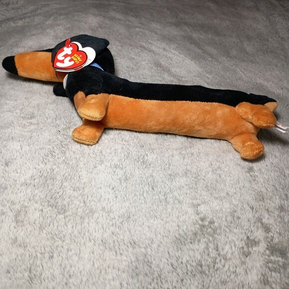 TY Beanie Baby 12” Medium "Buddy" Dachshund Dog Secret Life of Pets Plush NWT - Picture 13 of 16